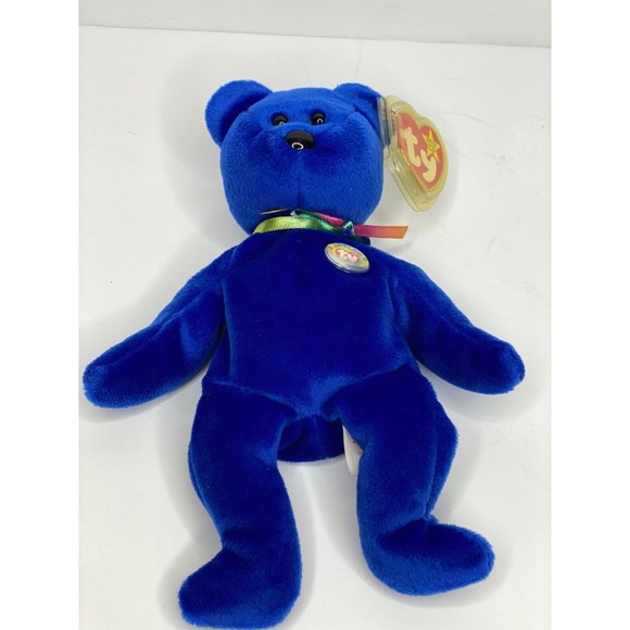 Clubby Beanie TY Bear Retired 1998 vintage - Picture 8 of 12